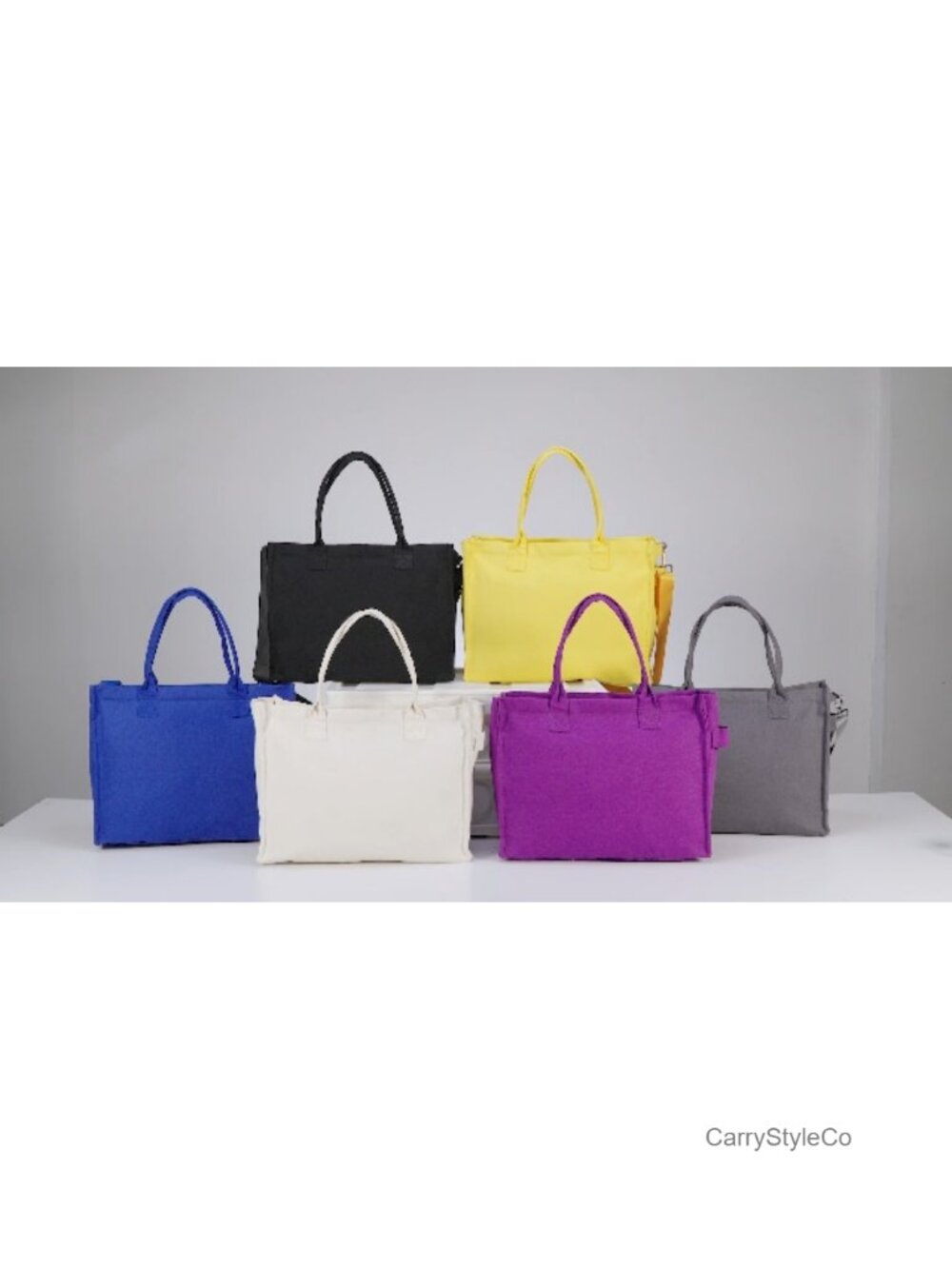 ONEGenug Canvas Tote Bag Large Laptop Crossbody Travel Handbag - Picture 3 of 6